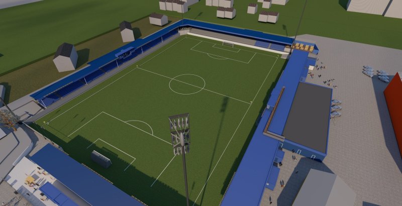 Kristiansund Stadion får ny tribune på Nordsiden