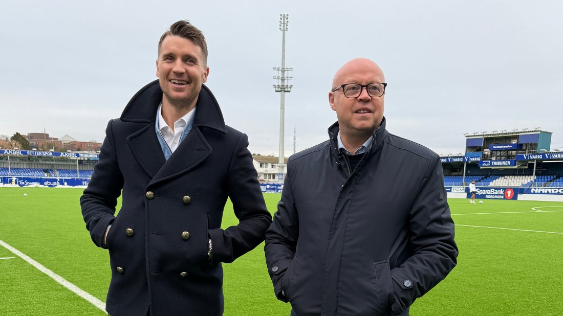 Christian Gauseth (til venstre) og Kjetil Thorsen.