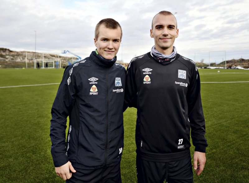 Kristiansund Ballklubb har to landslagsspillere i stallen. Foto: Rune Edøy