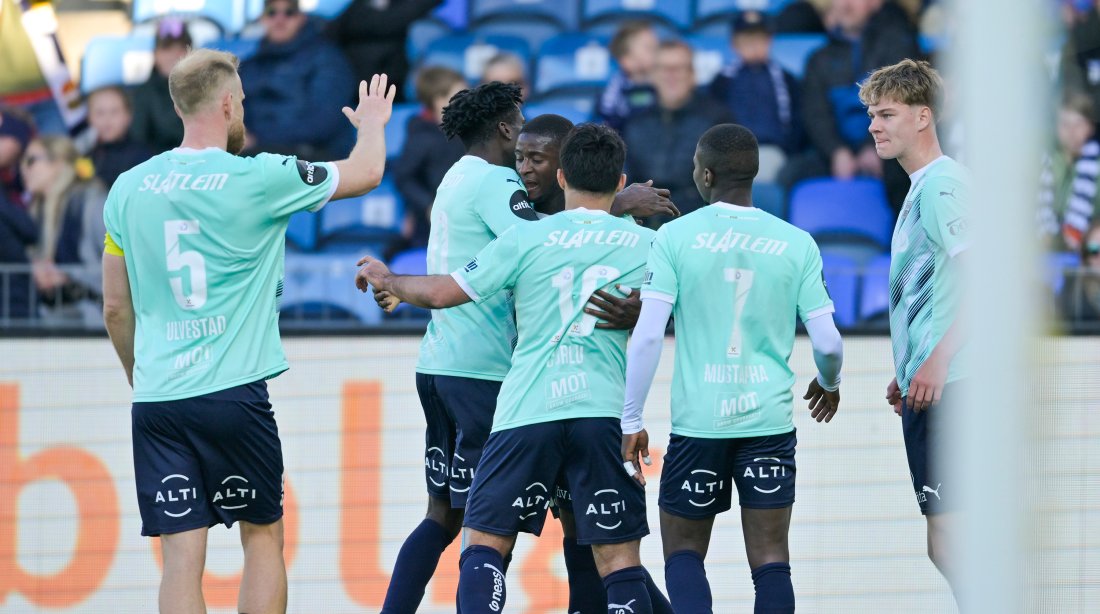 Alioune Ndour satte inn straffesparket rett før slutt. Foto: NTB