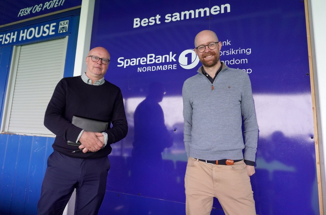 Kjetil Thorsen (til venstre) og Martin M. Williams.