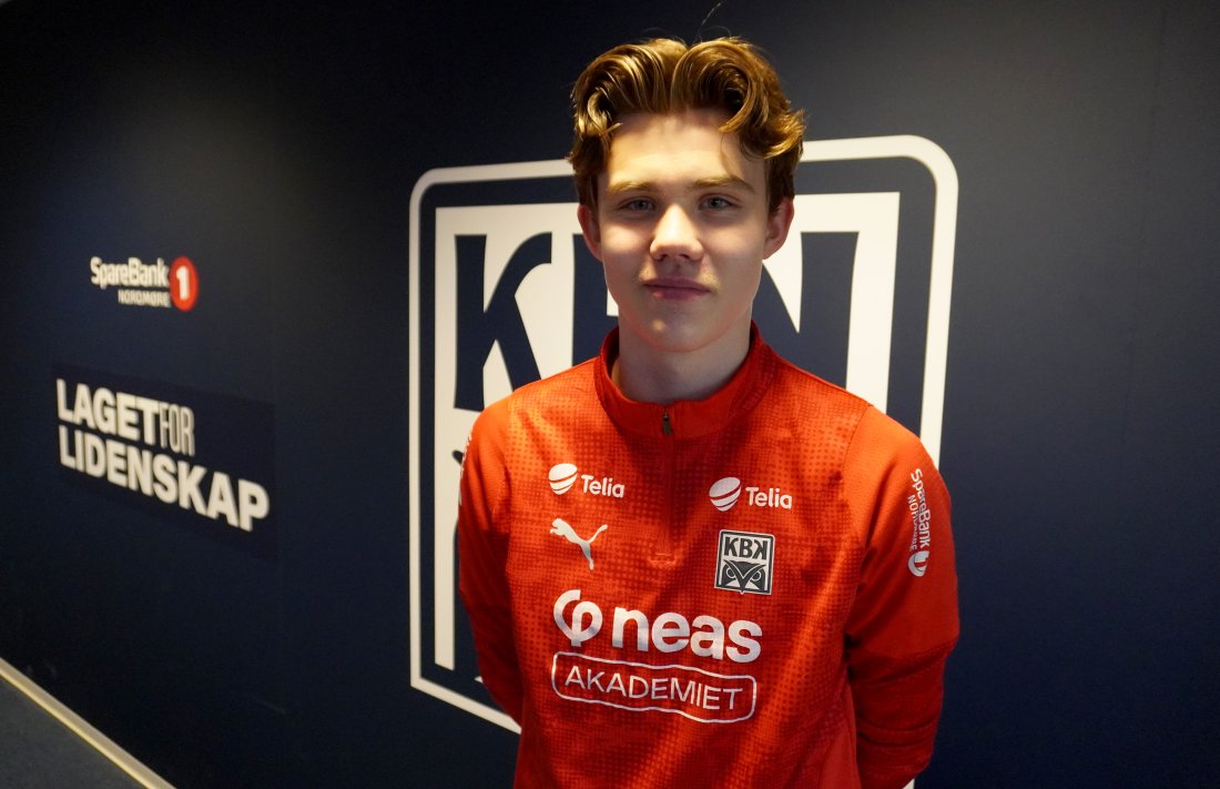 Edvard Hendbukt Norgren har signert proffkontrakt med KBK.