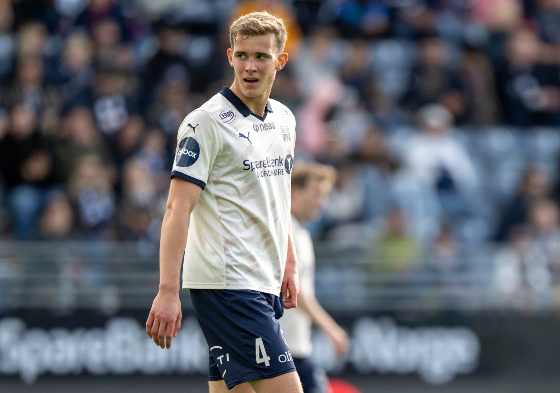 Julius Mar Juliusson skal spille for Islands U21-landslag. Foto: NTB
