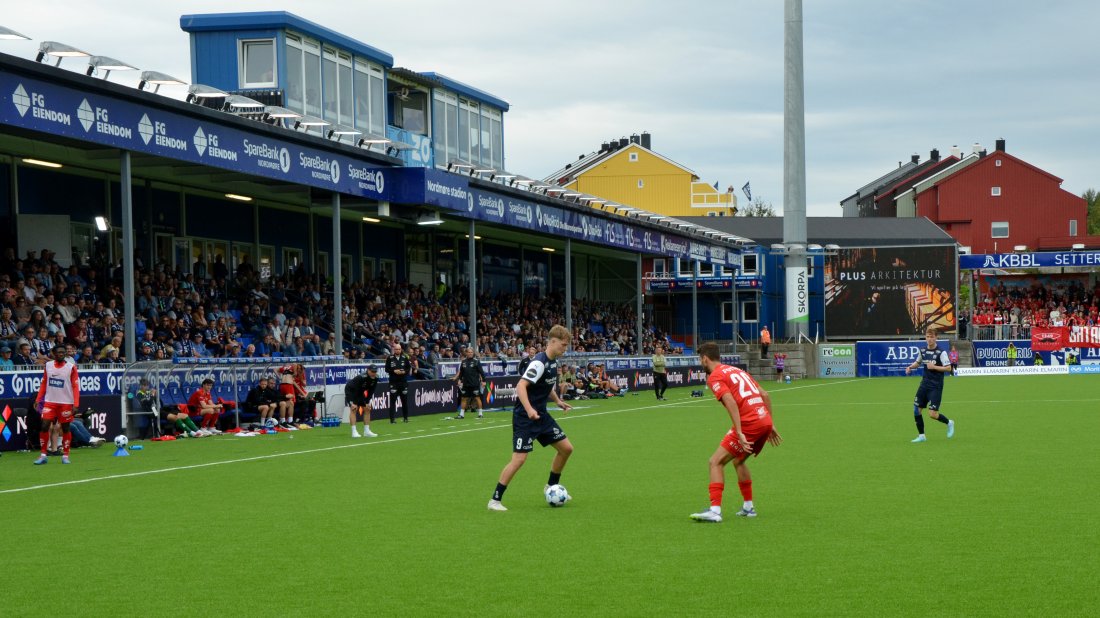 Sander Kilen og KBK spilte 2-2 mot Brann forrige gang bergenserne var på besøk. Foto: Ann Olaug Slatlem