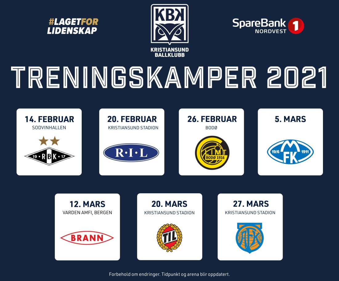 Sesongoppkjøring 2021