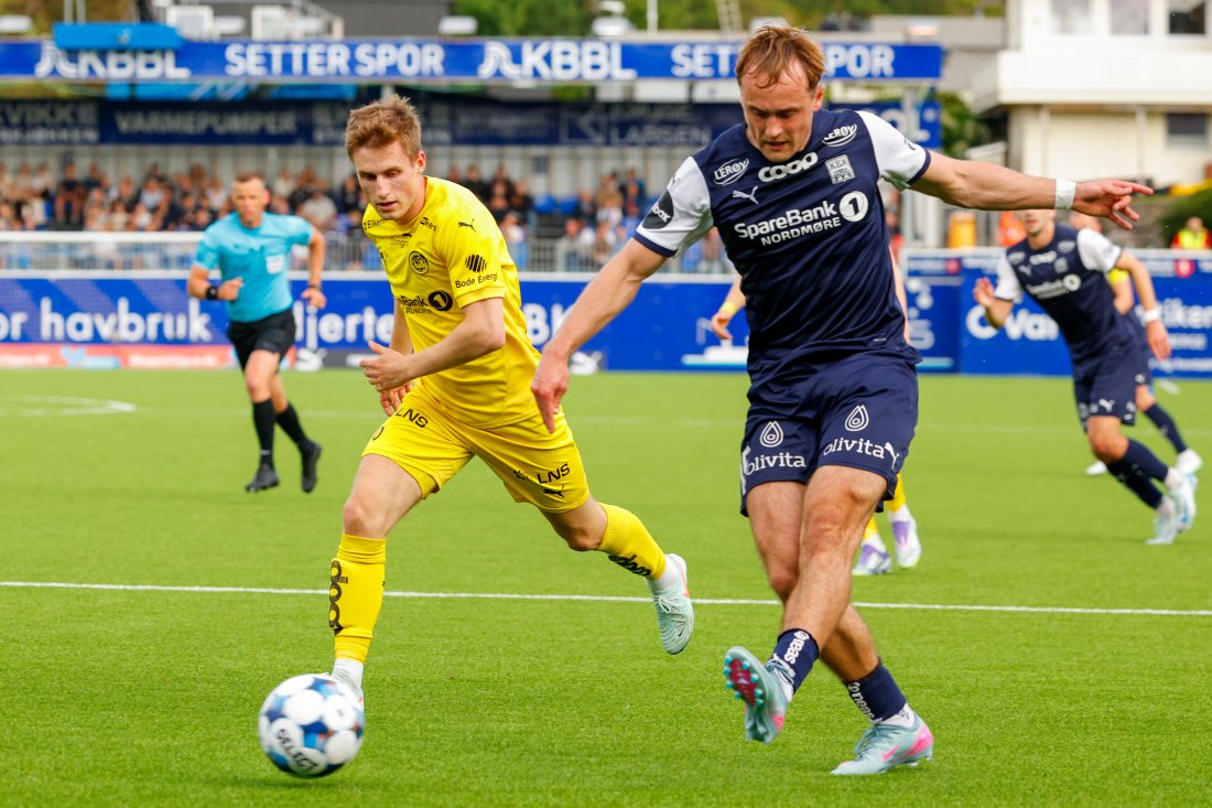 Mikkel Rakneberg måtte gå ut i andre omgang. Foto: NTB