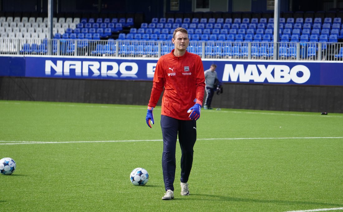 Knut-André Skjærstein har trent med KBK siden tirsdag i forrige uke.