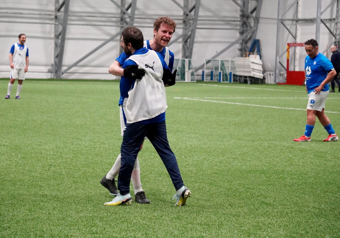 Glede etter Ranheim-scoring.