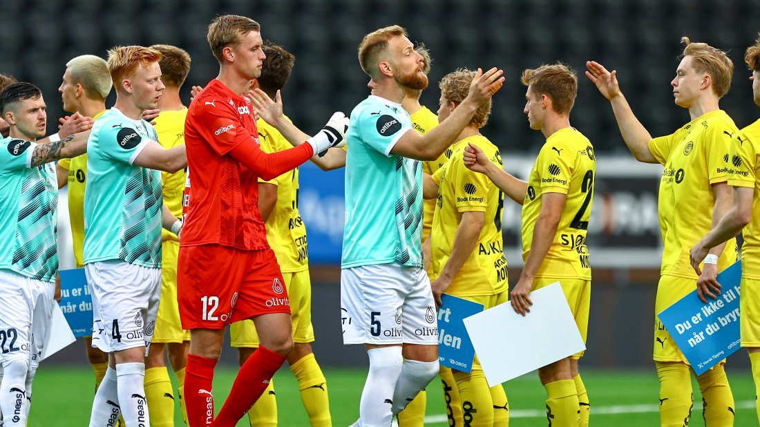 KBK må fortsatt vente på sin første seier mot Bodø/Glimt. Foto: NTB