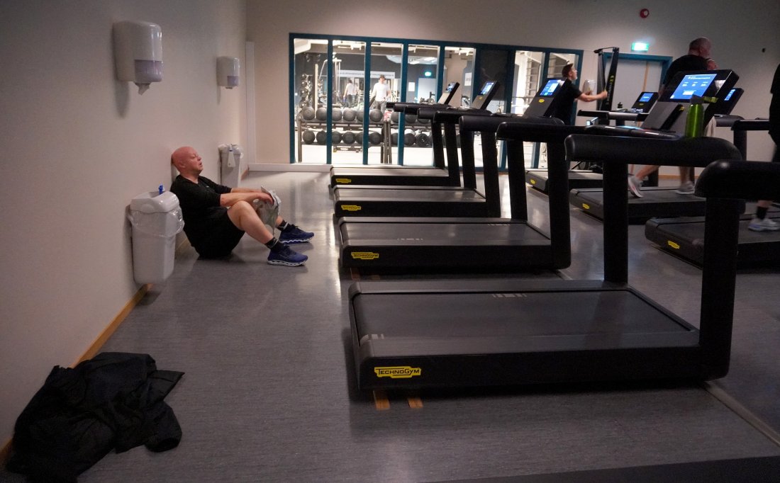 En sliten Kjetil Thorsen kunne puste ut etter at 4x4-økta var over.